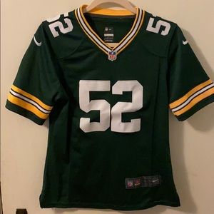 Women’s Med Green Bay Packers On Field Jersey #52